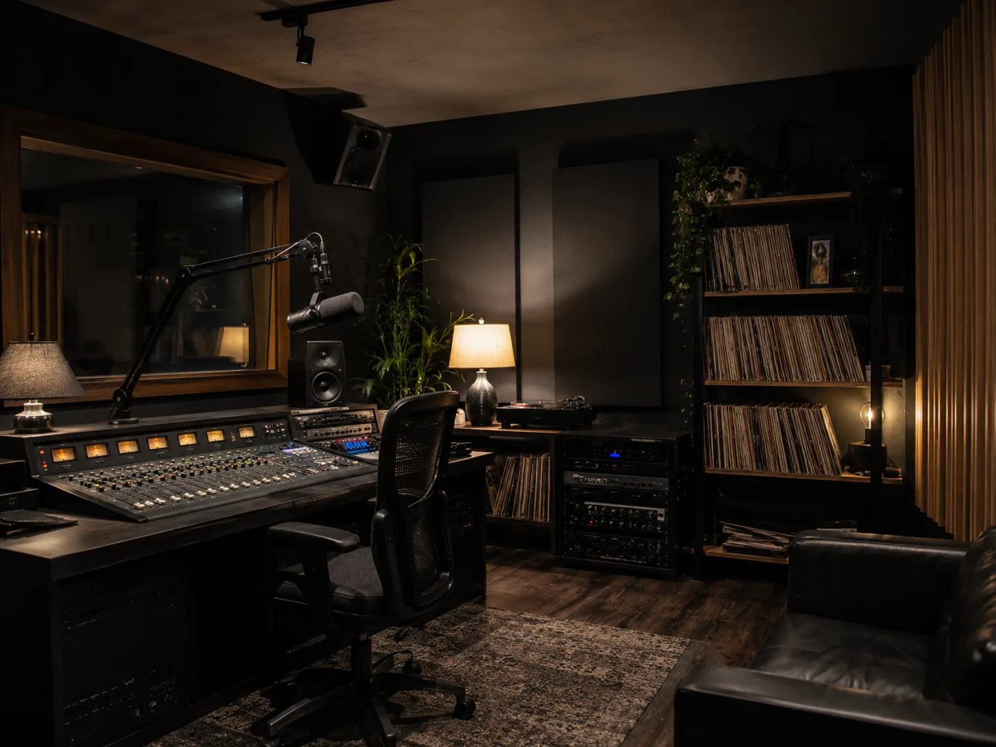 Studio One seen from the west window