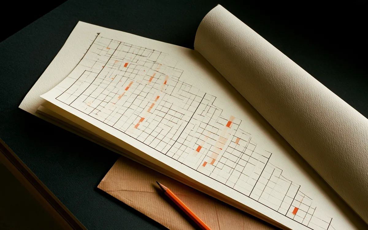 The printed grid