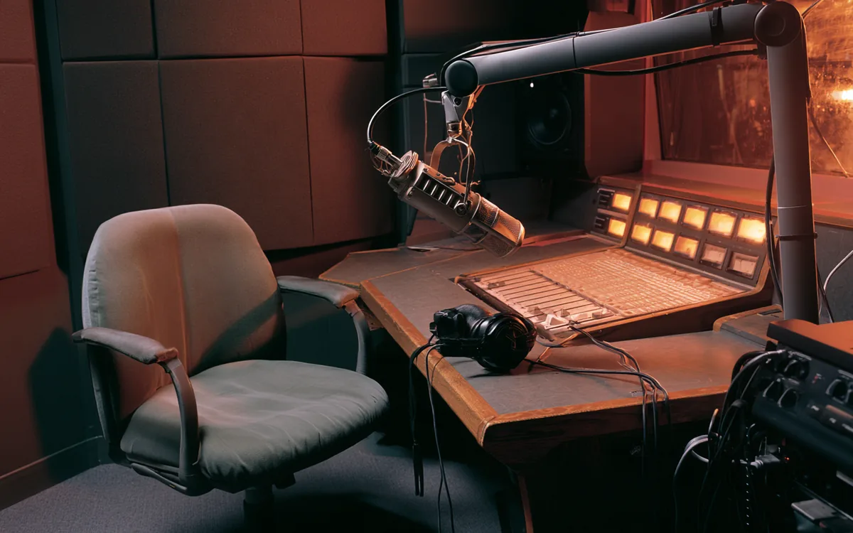 A seat in the studio
