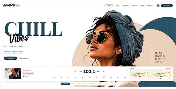 Avava Chill - Dynamic Equalizer Radio