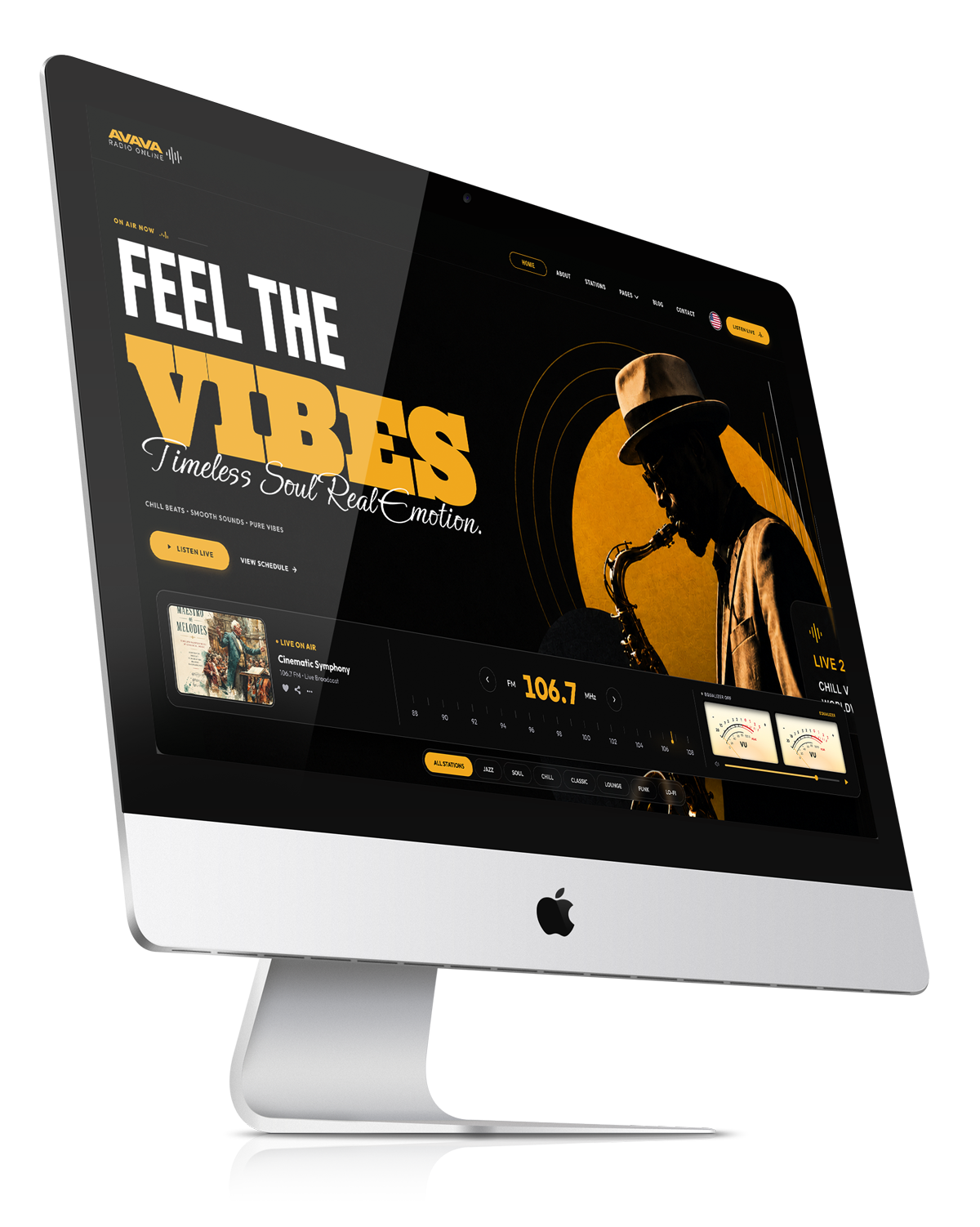 AVAVA Jazz Dark Theme Preview