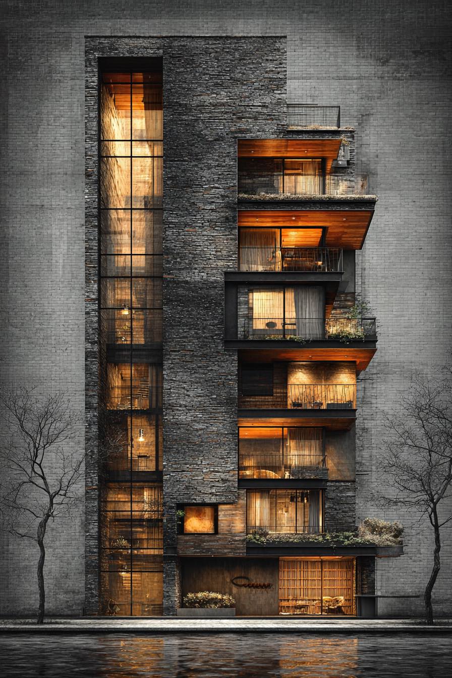 Lantern House, a seventh-floor apartment with a terrace
