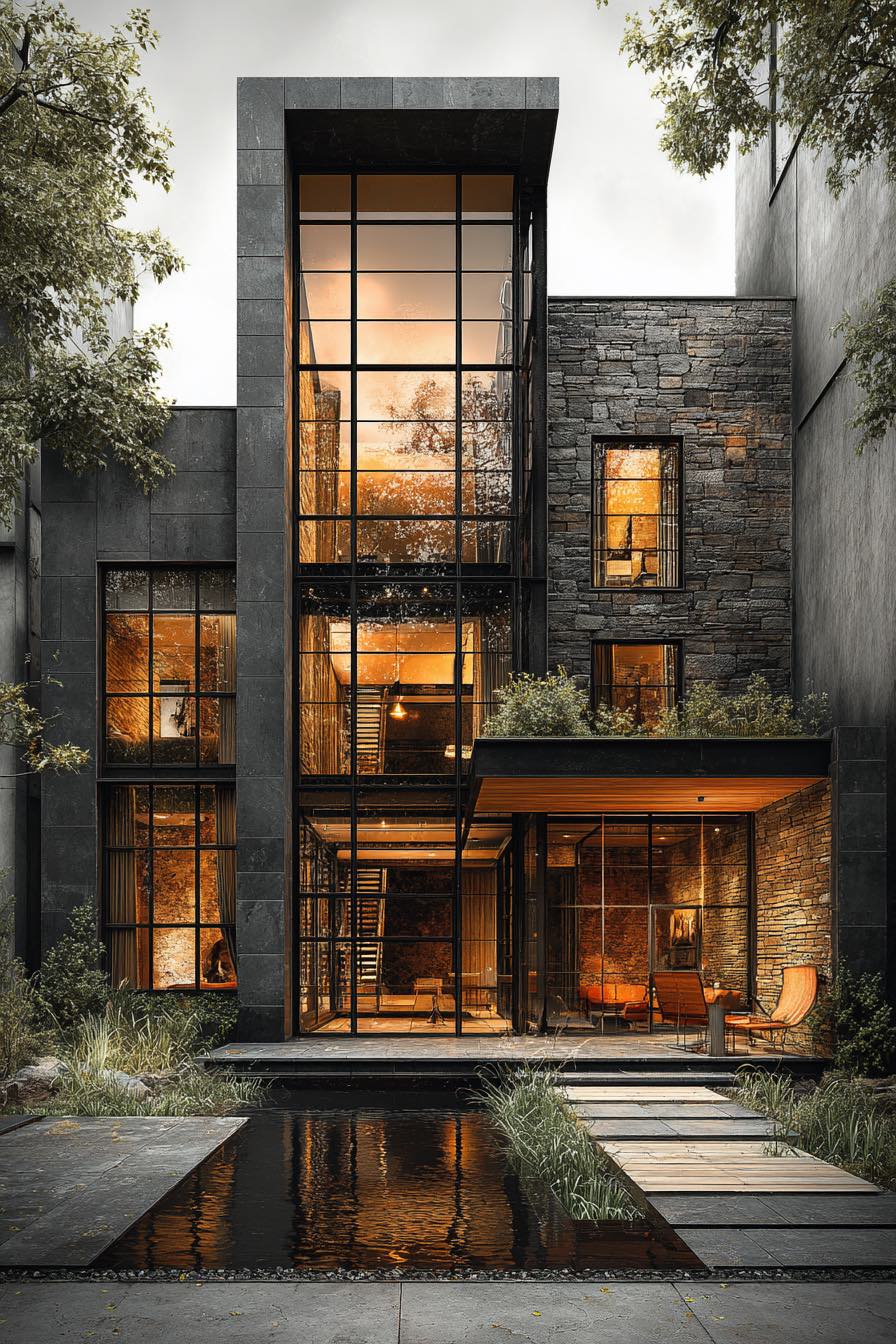 Olive Court, a townhouse with a walled garden