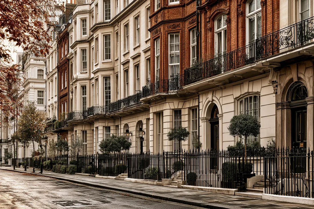 London terraces