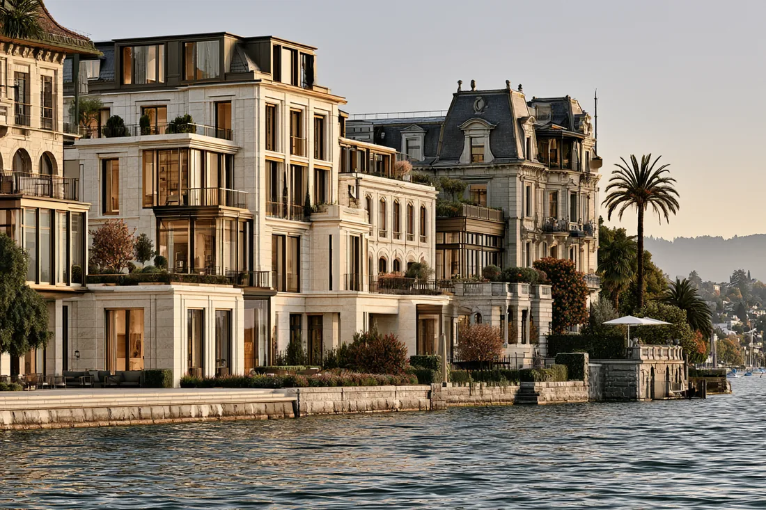 Zurich lakefront