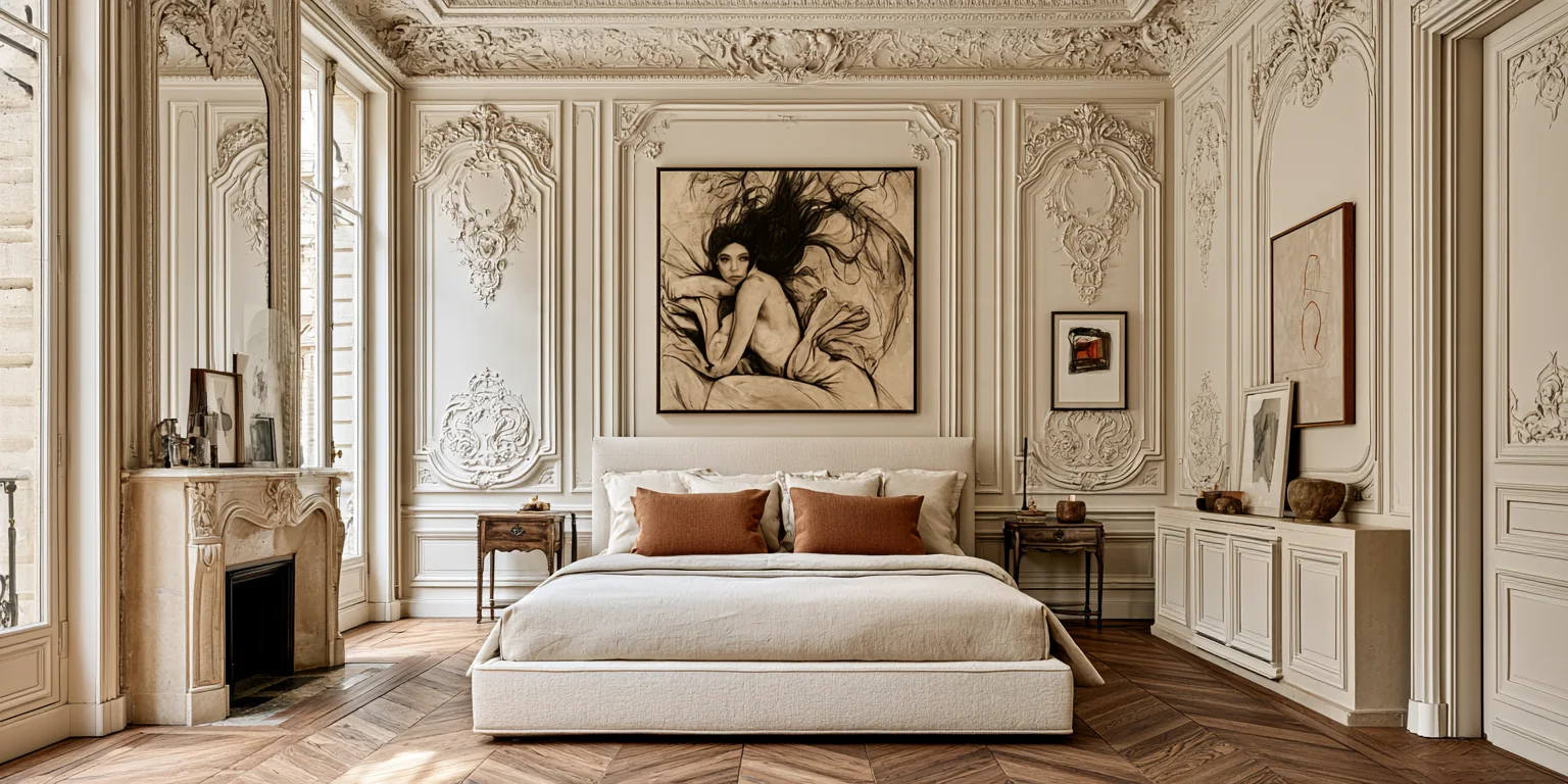 Rue de Verneuil — Principal bedroom