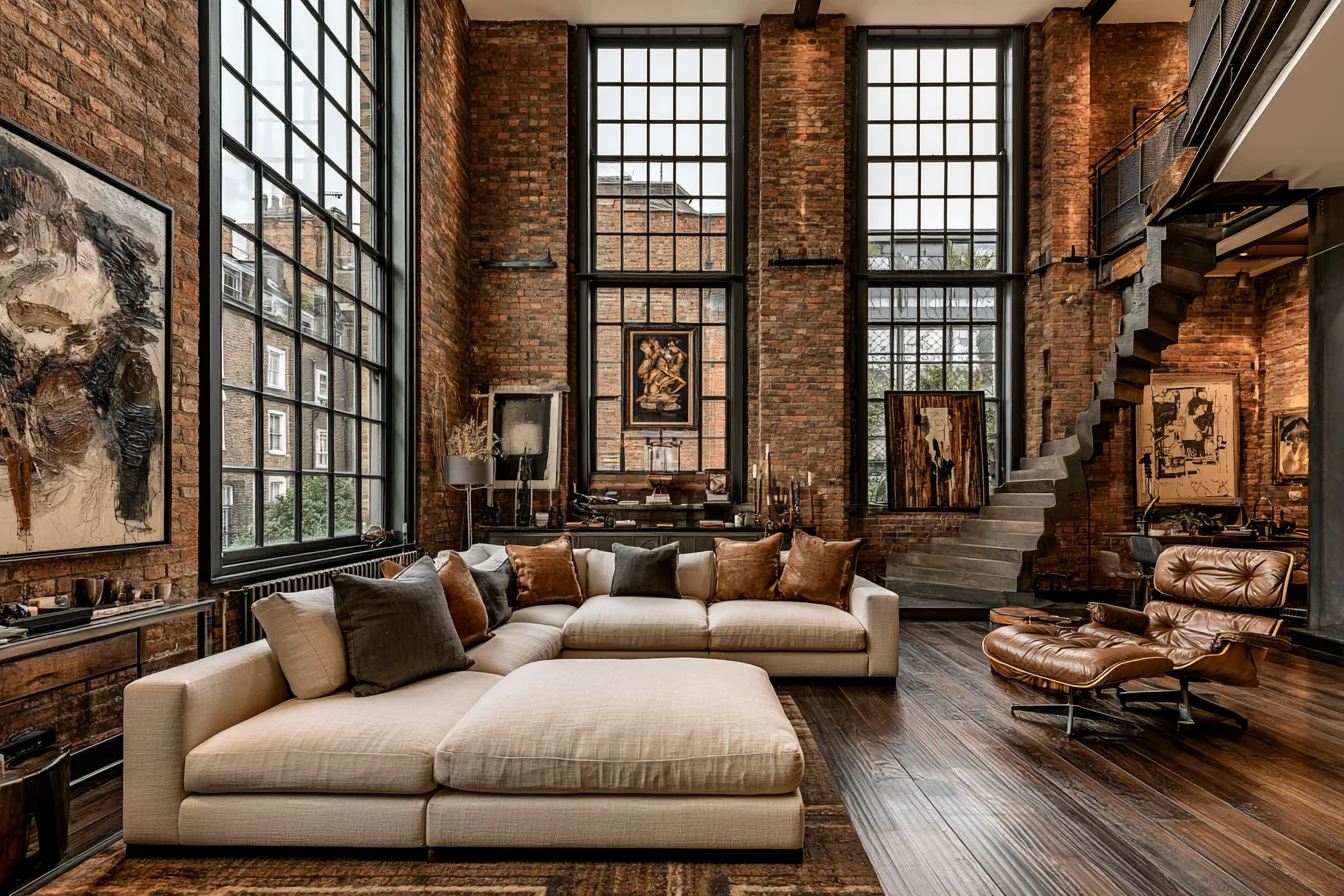 Warehouse loft on Chiltern Street, London