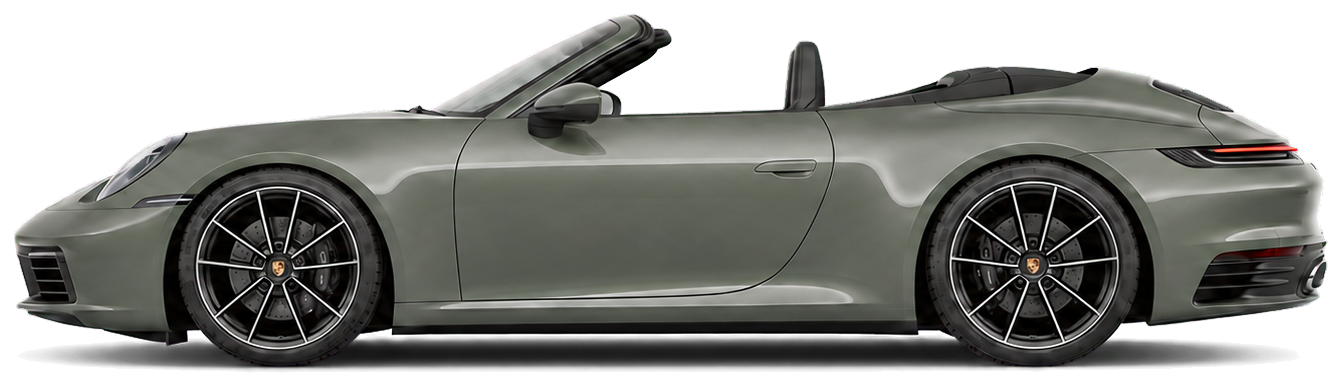 Porsche 911 Carrera Cabriolet, side profile