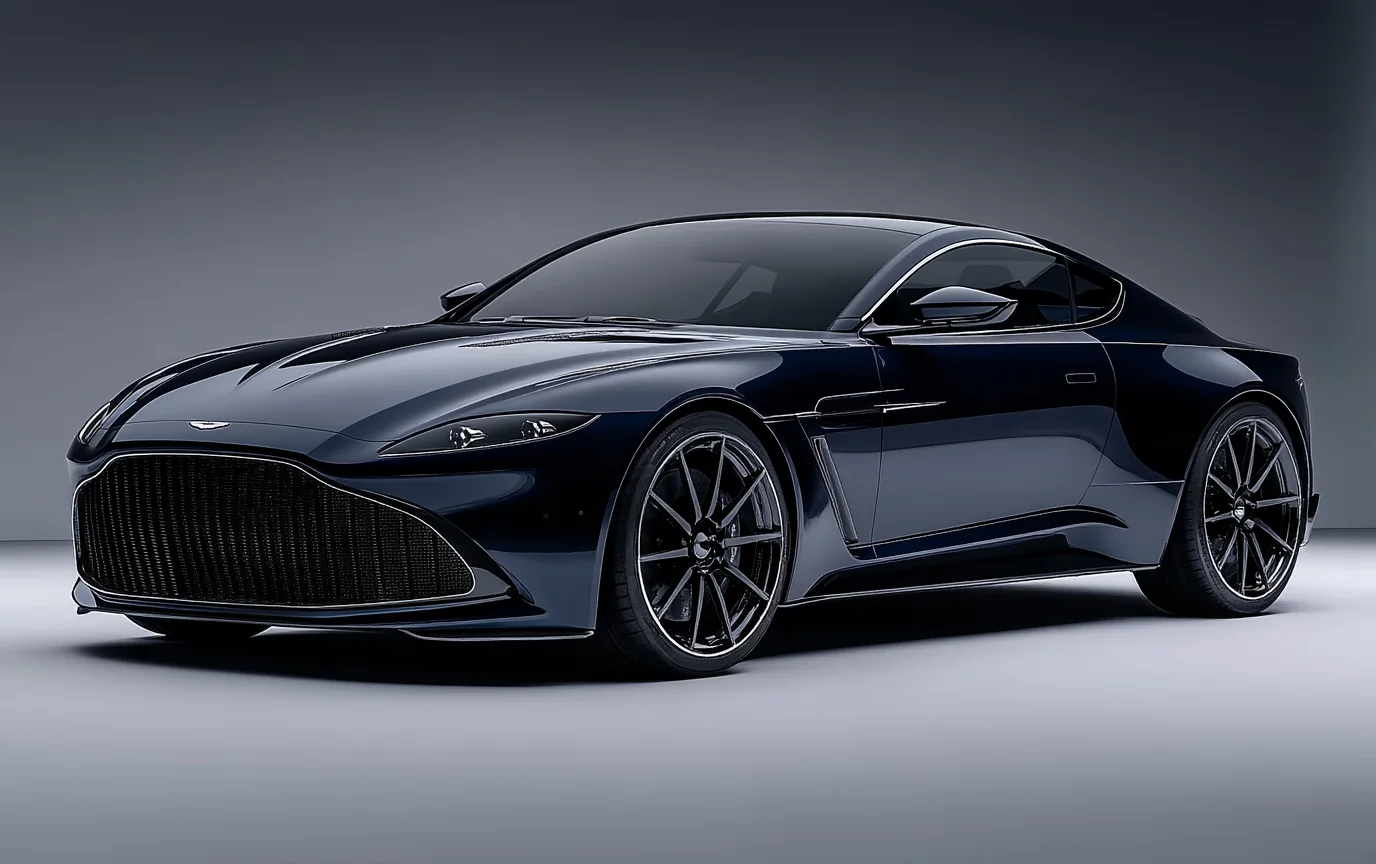 Aston Martin DB11, three-quarter front view