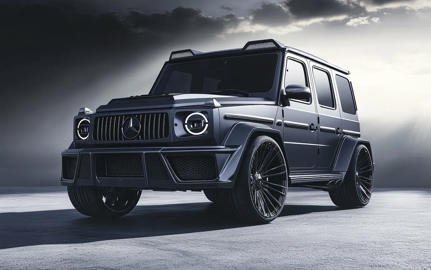 Mercedes-AMG G 63, three-quarter front view