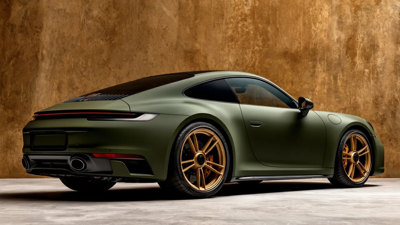Porsche 911 Carrera GTS, three-quarter rear