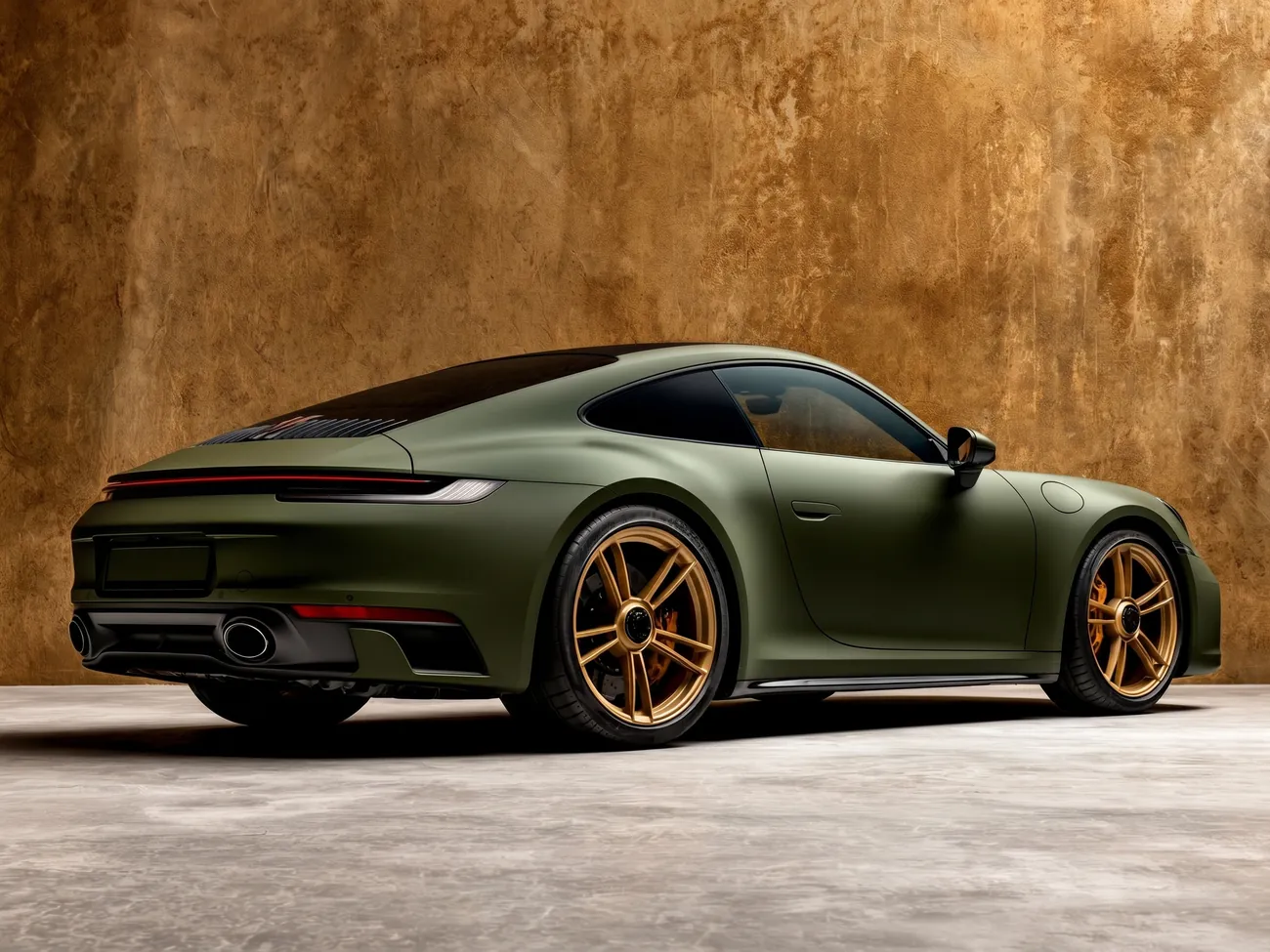 Porsche 911 Carrera GTS, three-quarter rear