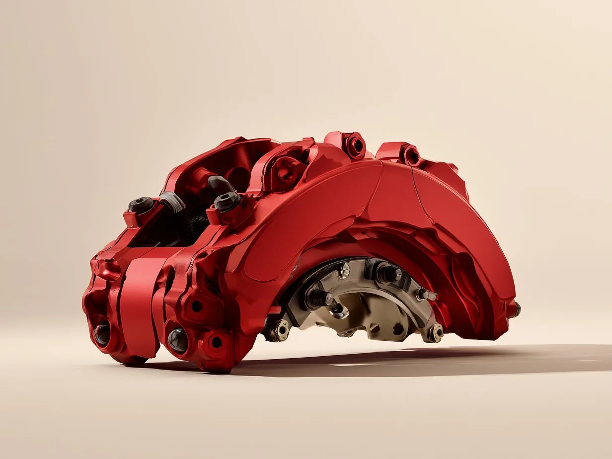 Caliper, six-piston