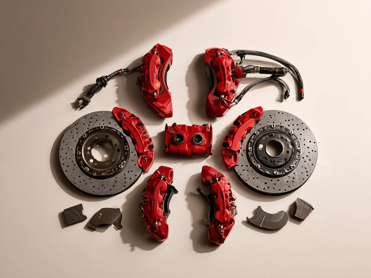 GT brake kit, front axle