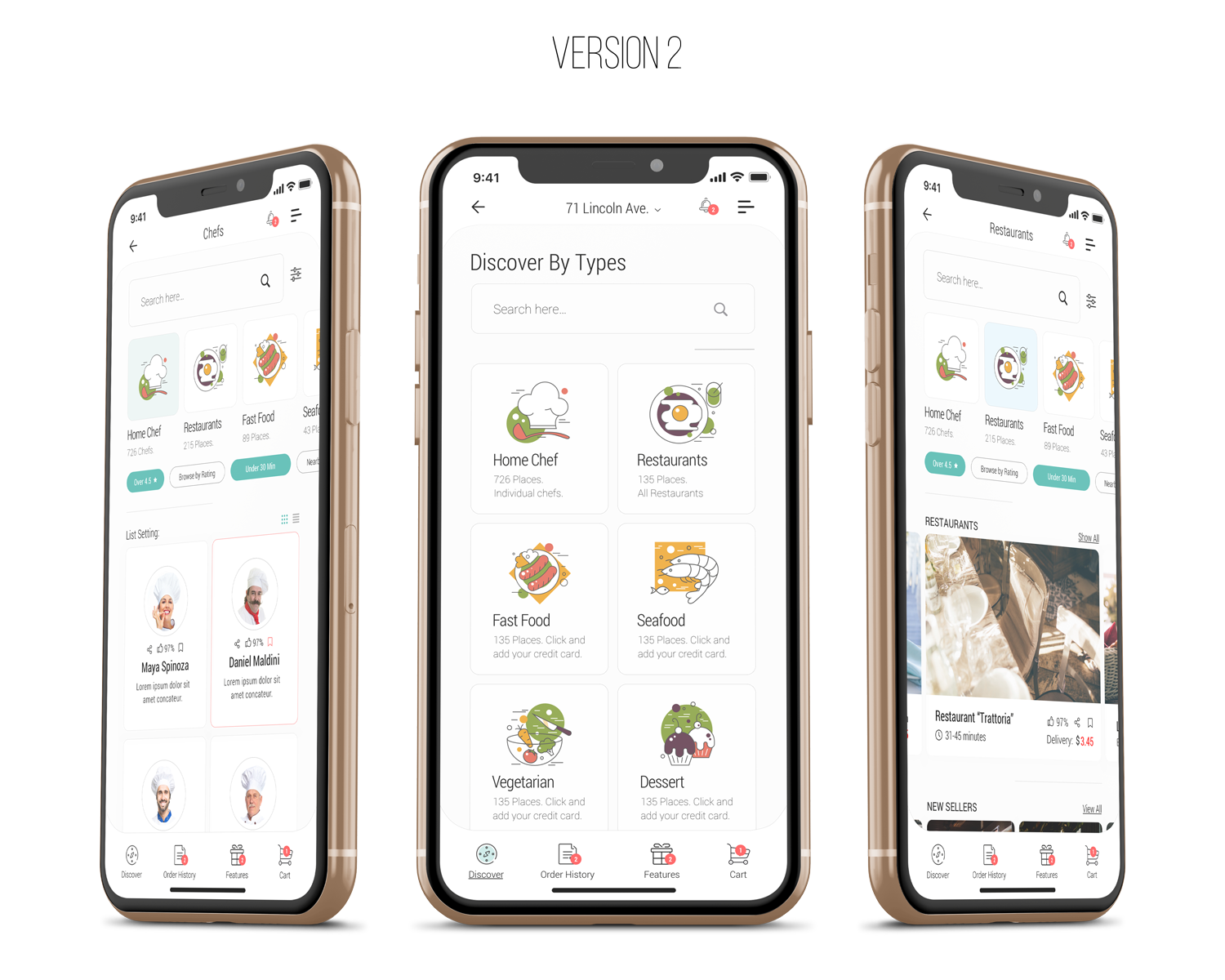 Dobule - Food Delivery UI Kit for Mobile App - 3