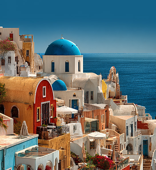 Santorini, Greek