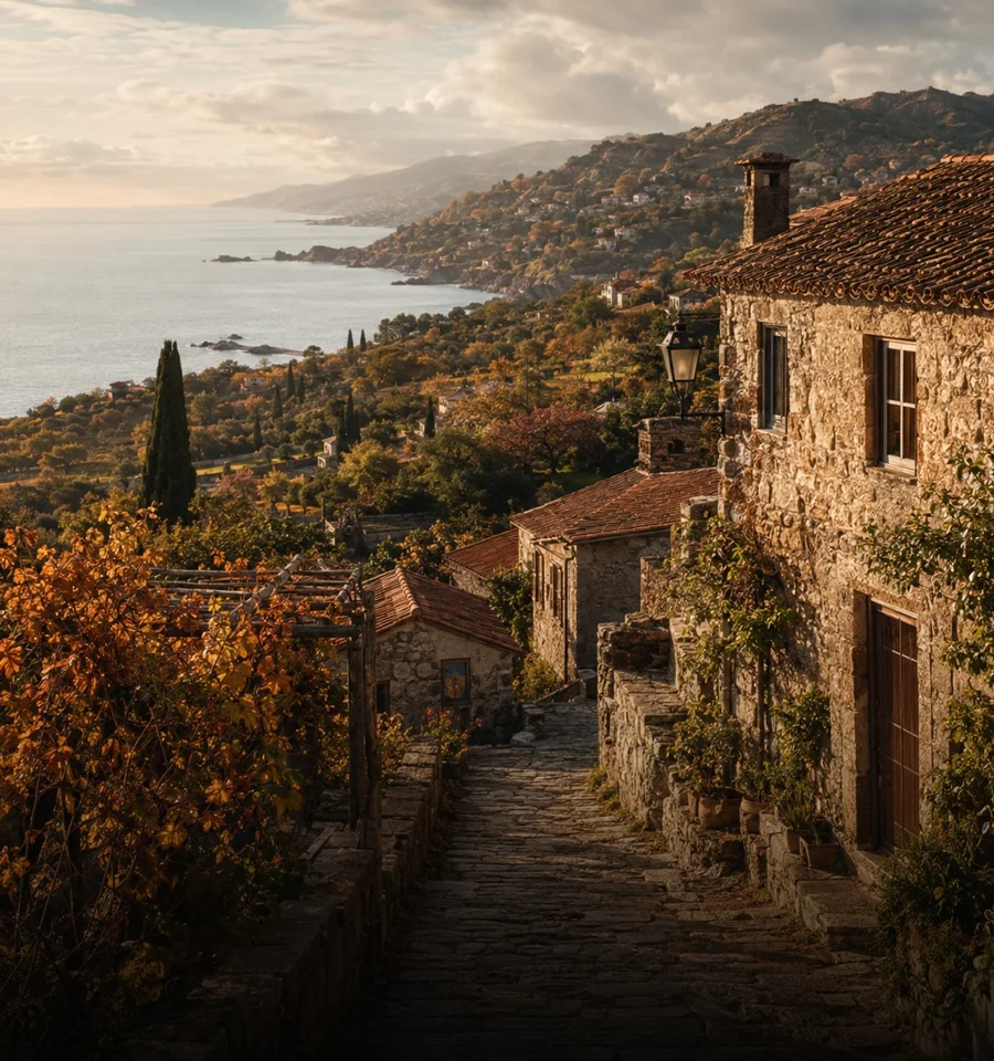 Autumn — the Atlantic coast of Portugal