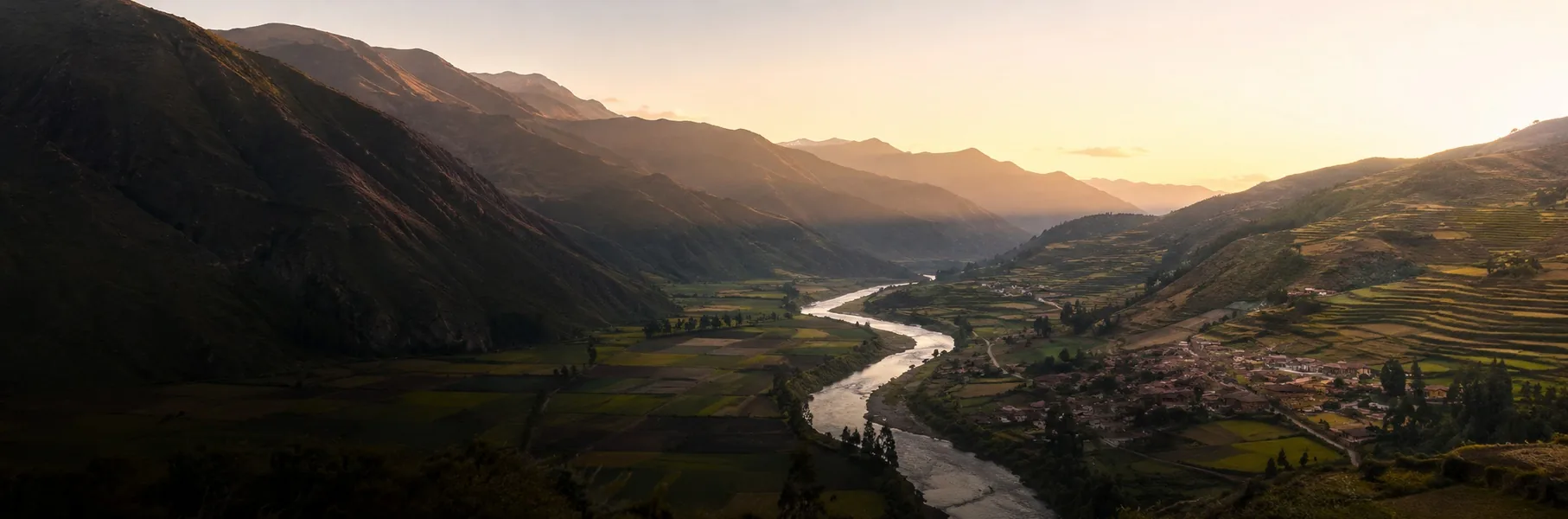 Peru — the Andes above the Sacred Valley