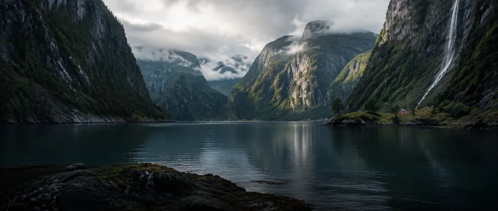 Norway — fjords by local boat