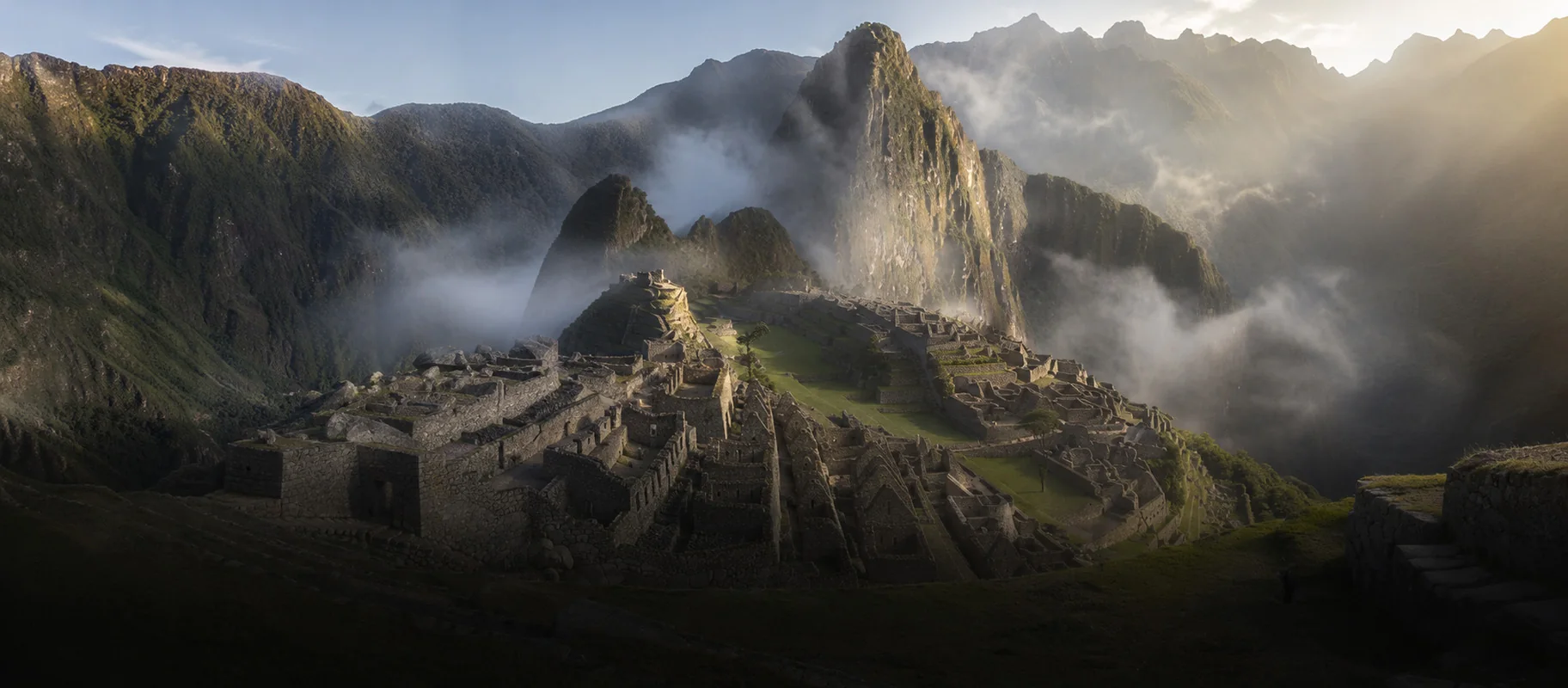 First light on circuit 2, Machu Picchu