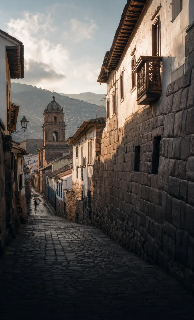 Day 03 — a courtyard in Cusco