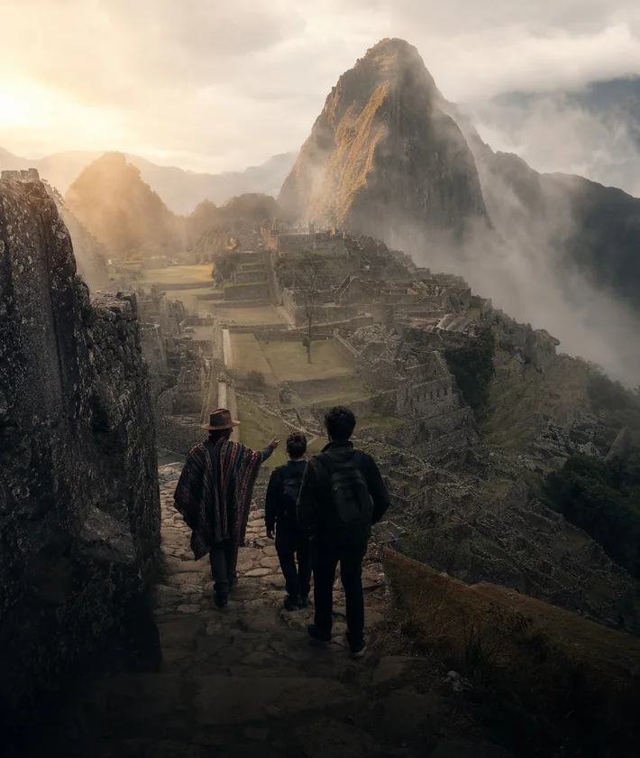 06:00 — first entry at Machu Picchu