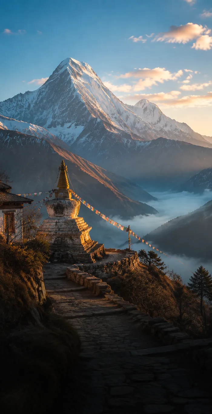 Nepal — Annapurna foothills