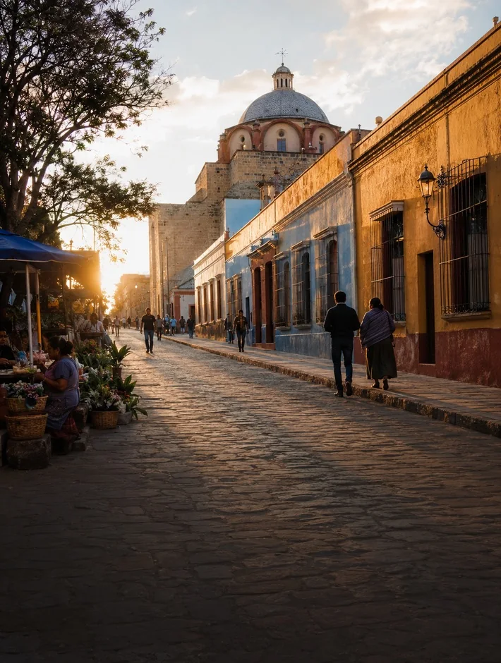 The Americas — a Mexican courtyard