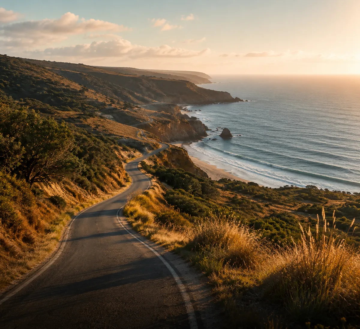 Portugal — the Atlantic coast near Comporta